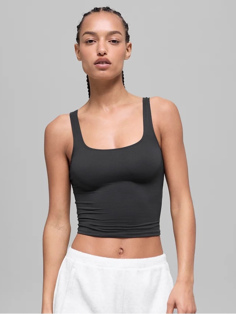 ALO Yoga Softsculpt Precision Tank in Black - S